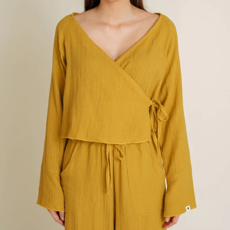 Intuitiva Ženska majica Tribeca, Pamuk, Žuta