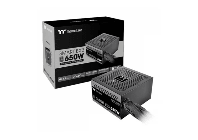 Thermaltake napajanje 650W Smart BX3, 80 PLUS bronzano