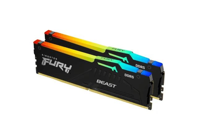Kingston DIMM DDR5 32GB 2x16GB kit 6000MT/s KF560C36BBE2AK2-32 FURY Beast RGB EXPO