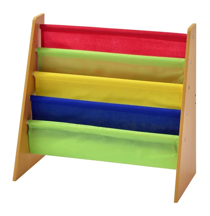 KINDER HOME Polica za dječje knjige i šarene igračke