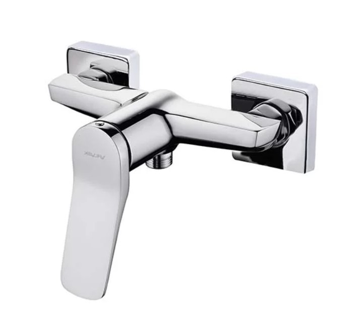 Valvex Baterija za tuš Hasta, Hrom