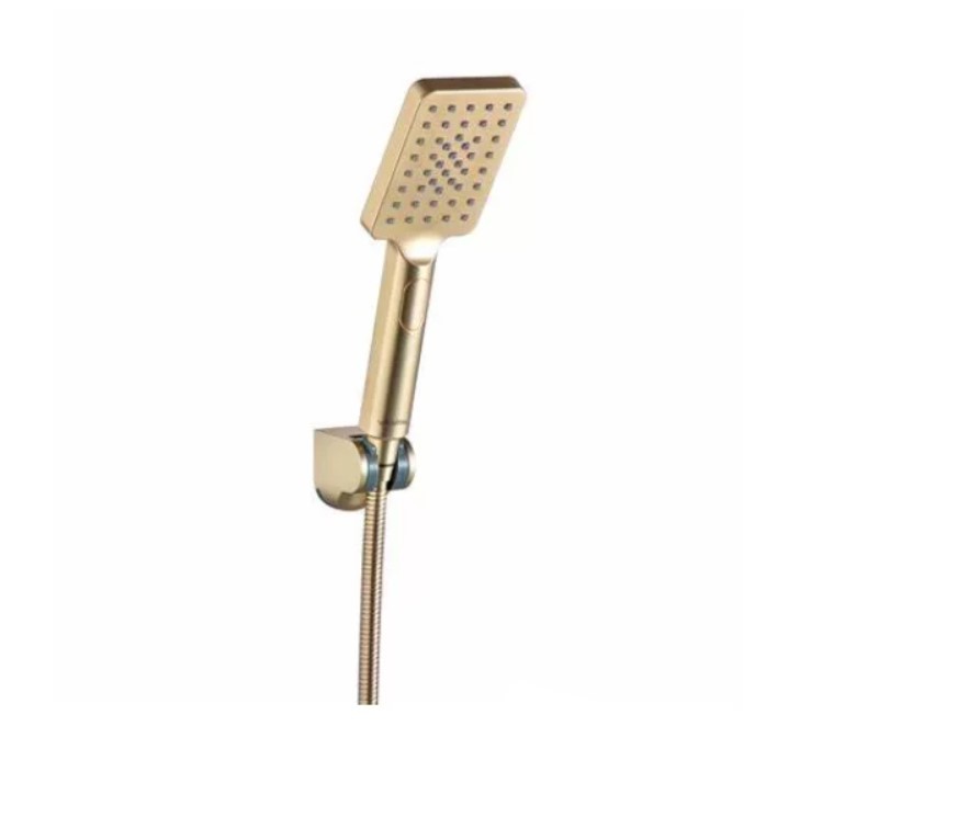 Valvex Tuš ručka sa crijevom i nosačem Ars, Zlatna