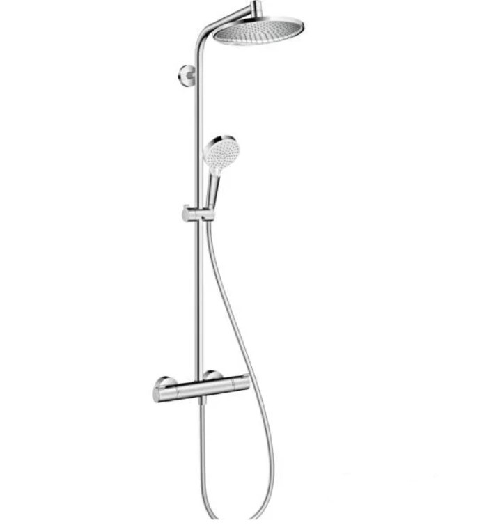 Hansgrohe Usponski termostatski tuš Crometta S240, Hrom