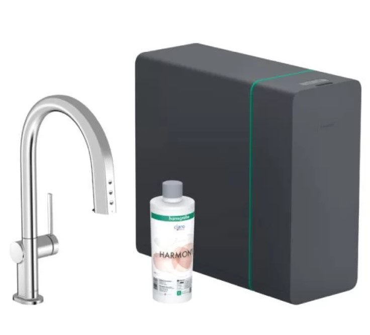 Hansgrohe Baterija za sudoper sa soda sistemom 76836000, Hrom