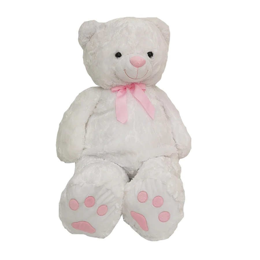 Medvjedić sa mašnom 100 cm roze