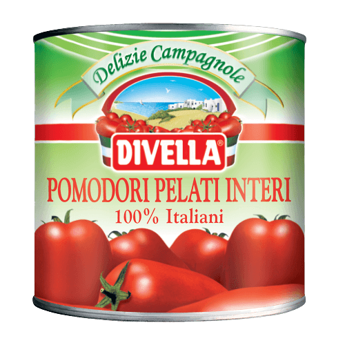 DIVELLA Oguljeni paradajz, 2,5 kg