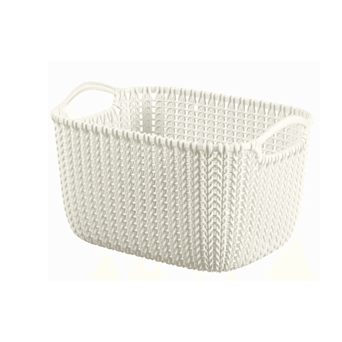 Curver Korpa Knit, bijela, pravougaona