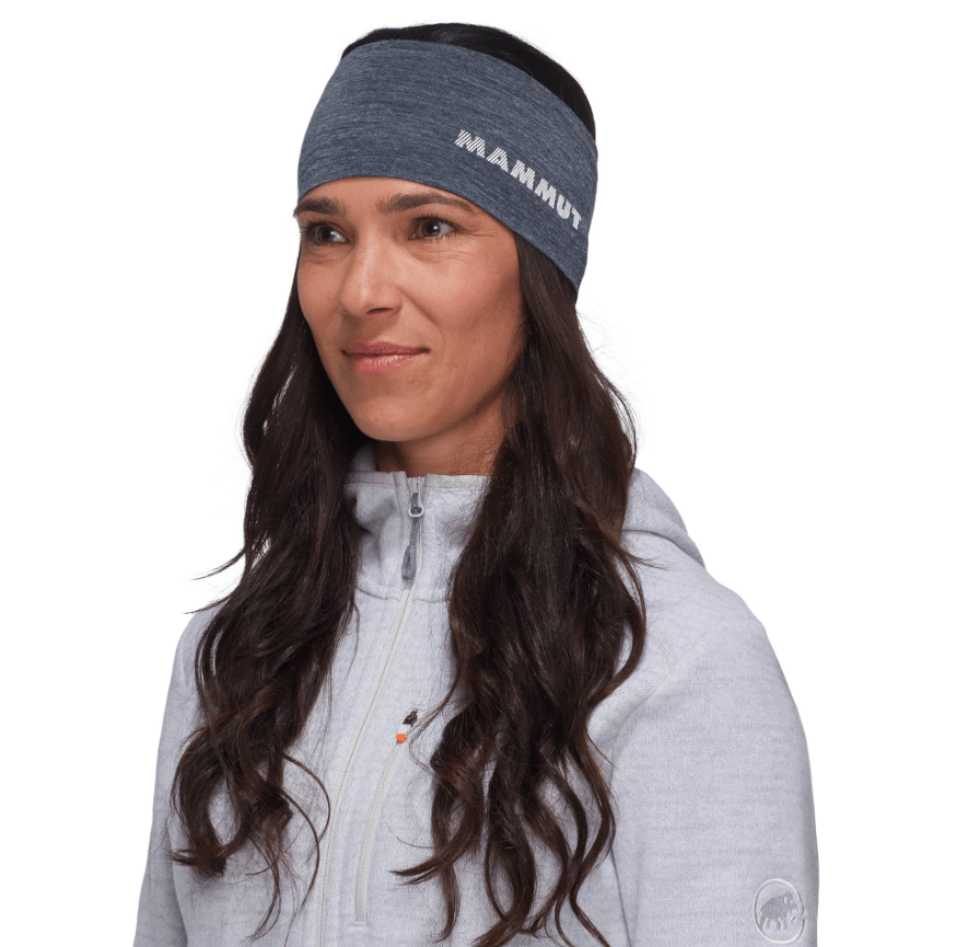 Mammut Traka za glavu Tree Wool, Siva