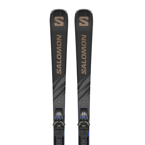 Salomon Skije Set, E S/Max 10 XT, Sivo-plave