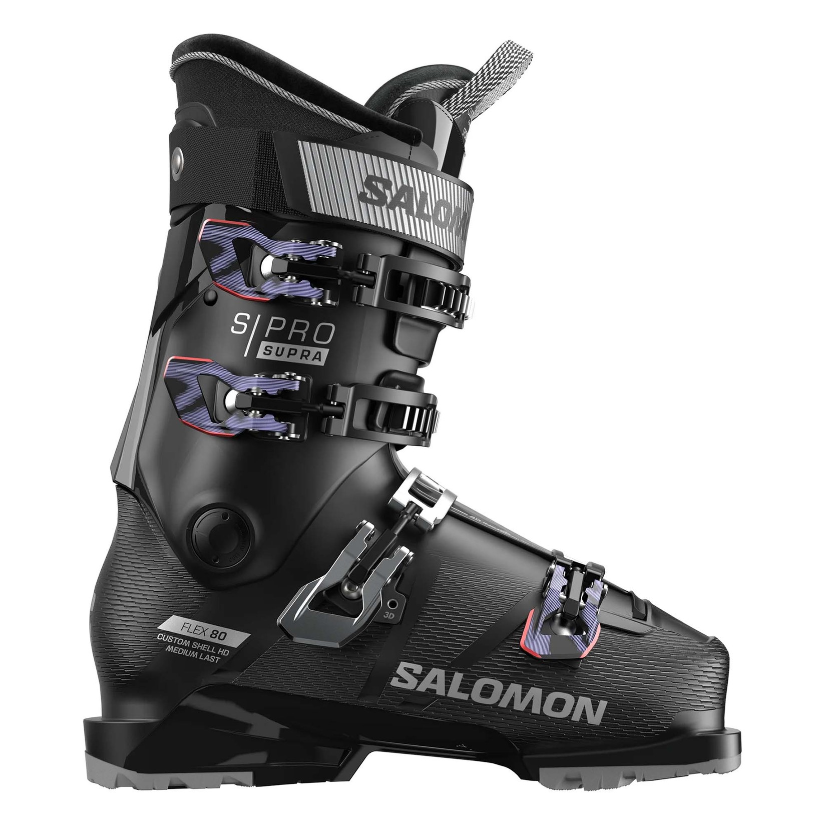 Salomon Ženske ski pancerice S/PRO Supra 80 GW, Crne