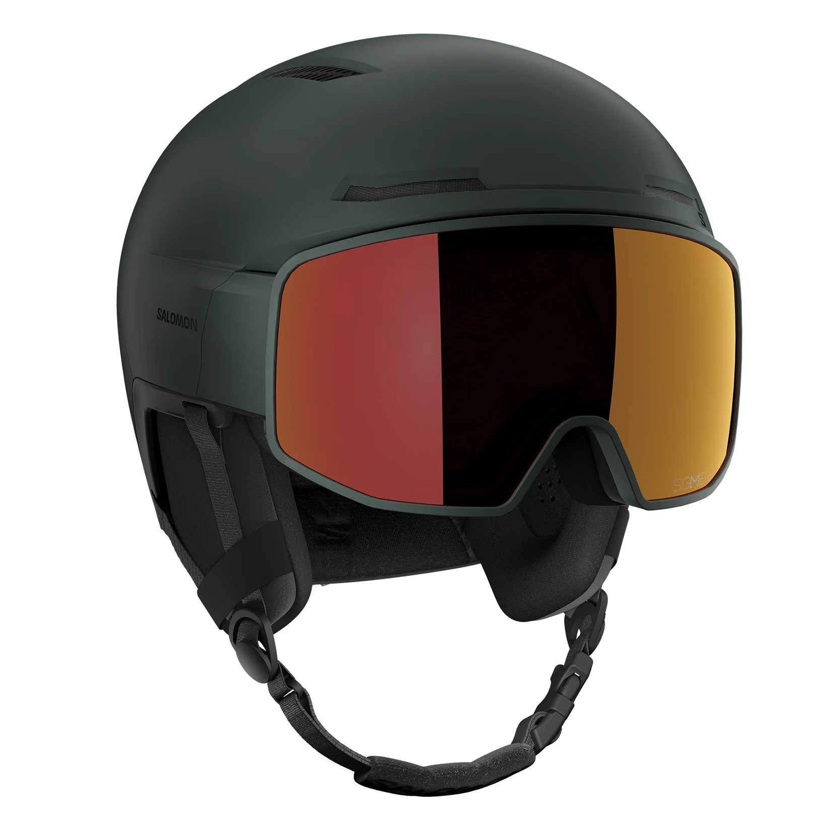 Salomon Ski kaciga Driver Pro Sigma Green Gables, Crna