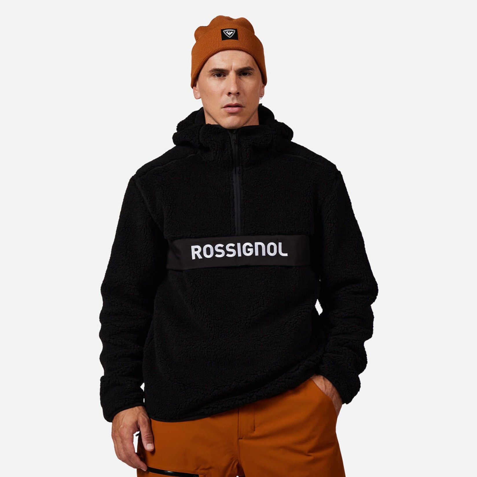 Rossignol Muška dukserica Alltrack Anorak, Crna
