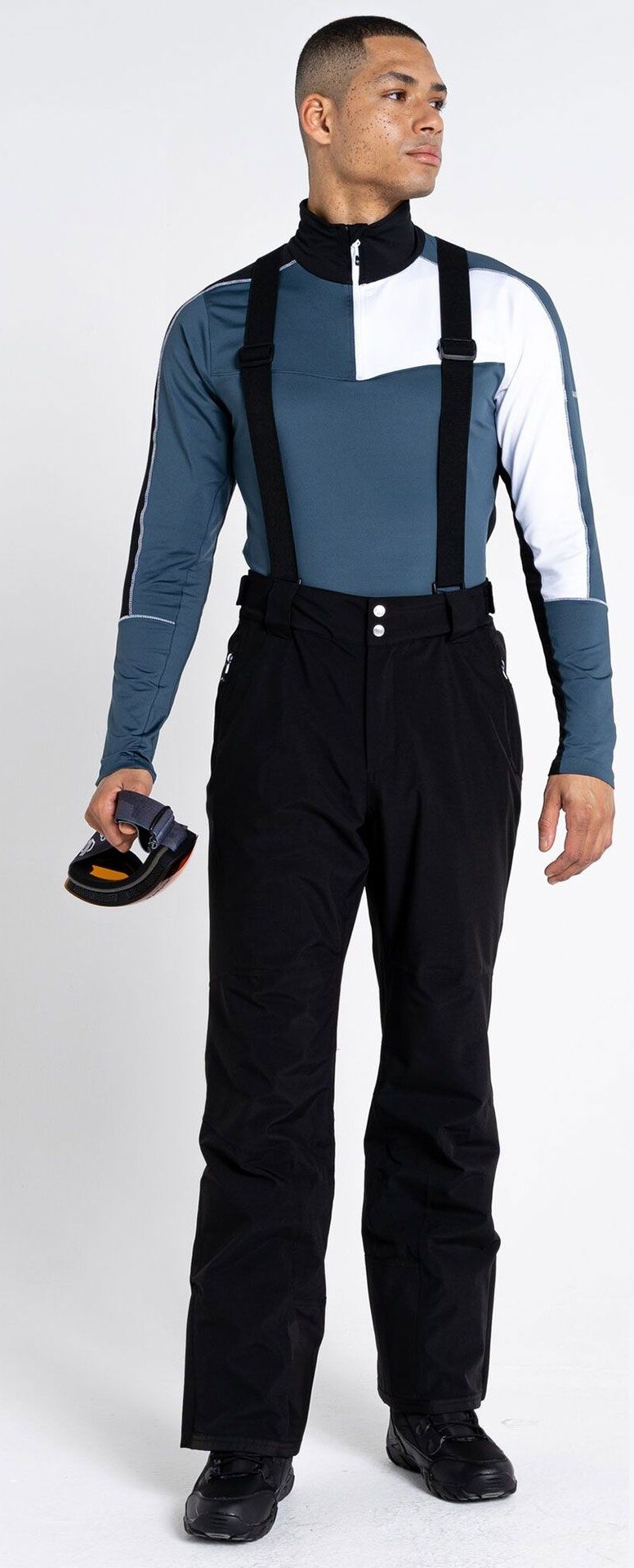 Dare2B Muške skijaške pantalone Achieve II, Crne