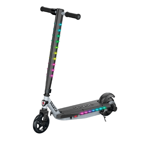 Razor E-romobil Kids Power Core E90, Lightshow, Sivi
