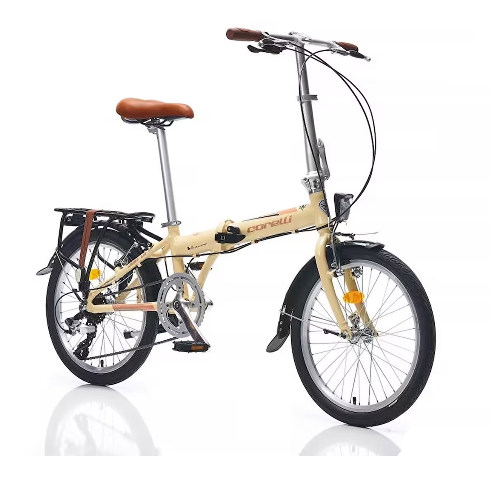 Corelli Bicikla Just 1.0 20", Krem-braon