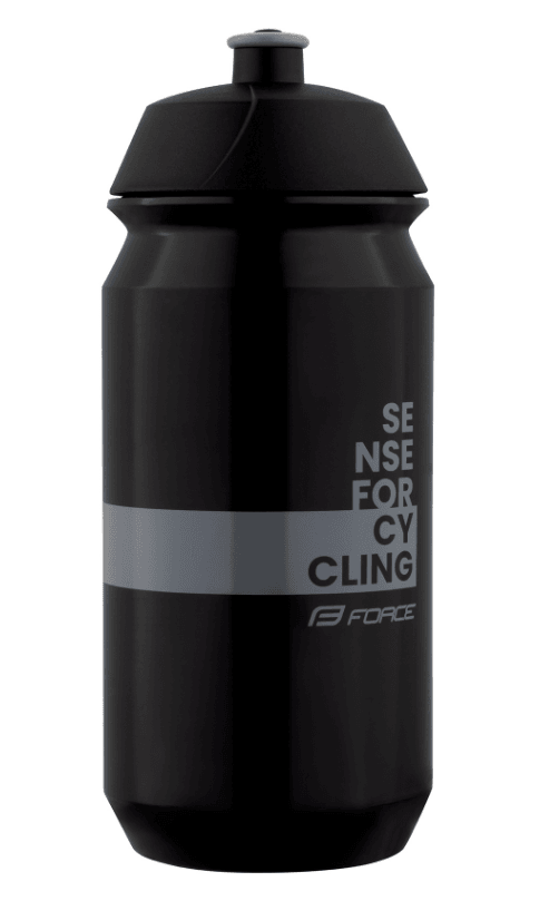 Force Bidon Fine, 0.5L, Crni