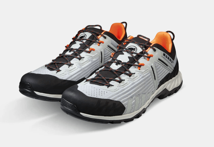 Mammut Patike Alnasca Knit III Low Ice, Bijelo-crne