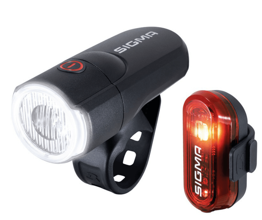 Force Set svijetala Sigma Prednje + Zadnje Aura 30/Curve, Crni