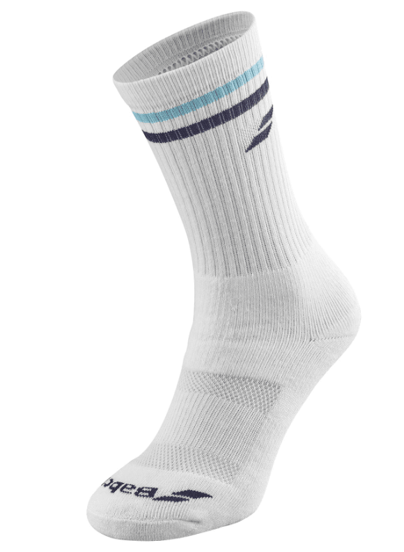 Babolat Čarape Team Single, Bijele