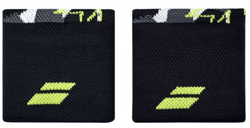 Babolat Znojnice za ruku Logo, Crne