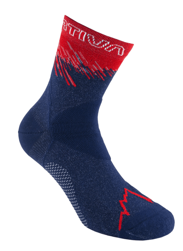 La Sportiva Čarape Ultra Running, Teget-crvene