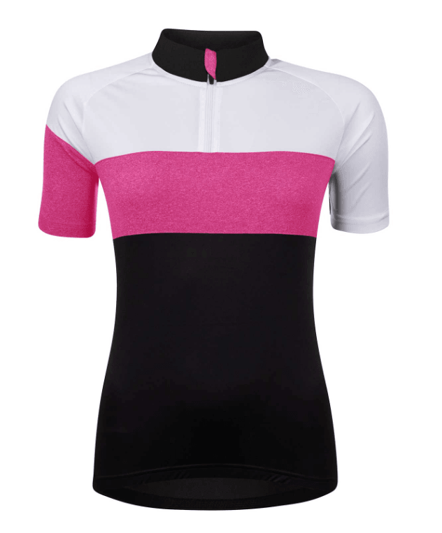 Force Sportska majica View Lady Kratki rukav, Crno-roze