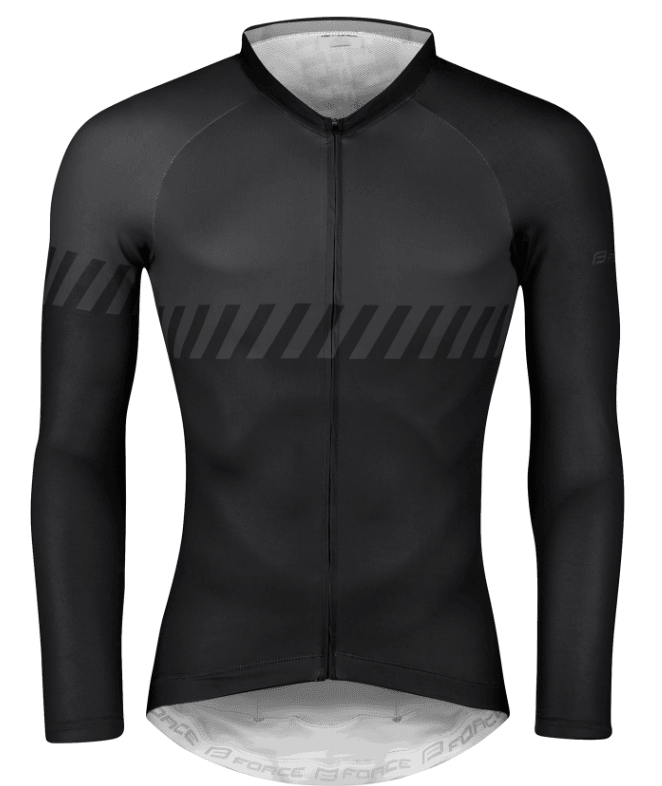 Force Termalna majica dugih rukava Fashion, Sivo-crna