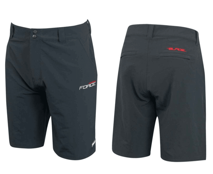 Force Kratke hlače Blade MTB, Crne