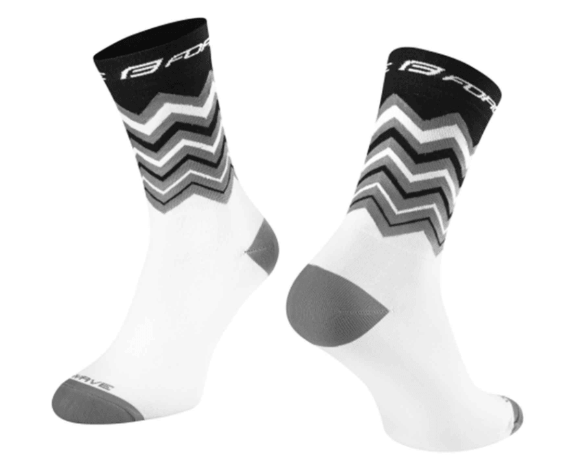 Force Čarape Wave, Bijelo-crne