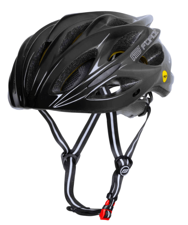 Force Kaciga Bull Hue MIPS, Crna