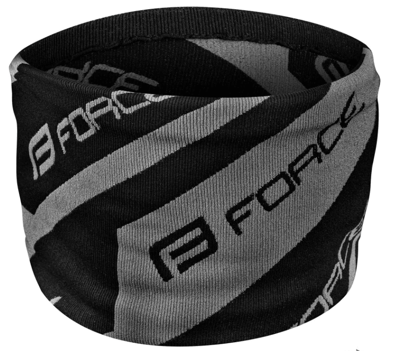 Force Sportski šal Step, Winter, Crno-sivi
