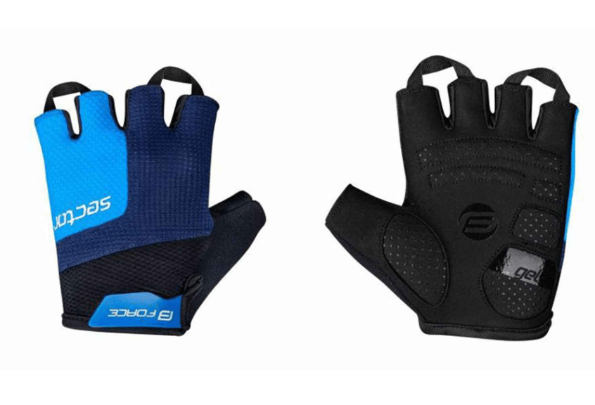 Force Rukavice Sector Gel, Plavo-crne