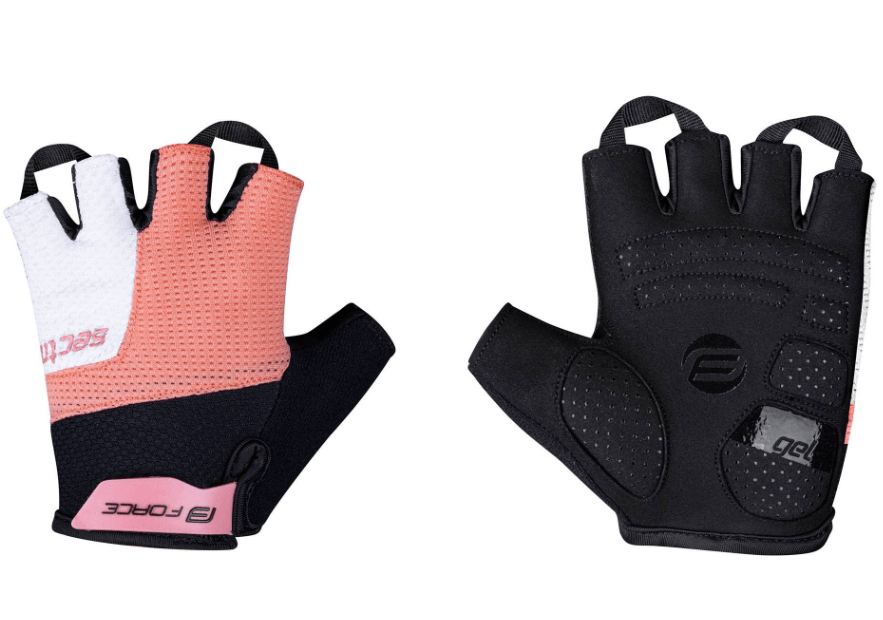 Force Rukavice Sector Lady Gel, Roze-crne