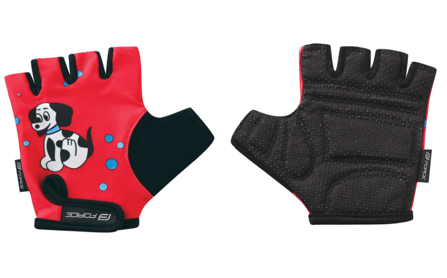 Force Dječije rukavice Dog, Crvene