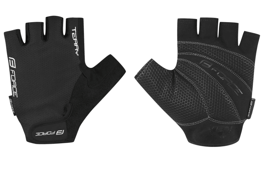 Force Rukavice Terry, Crne