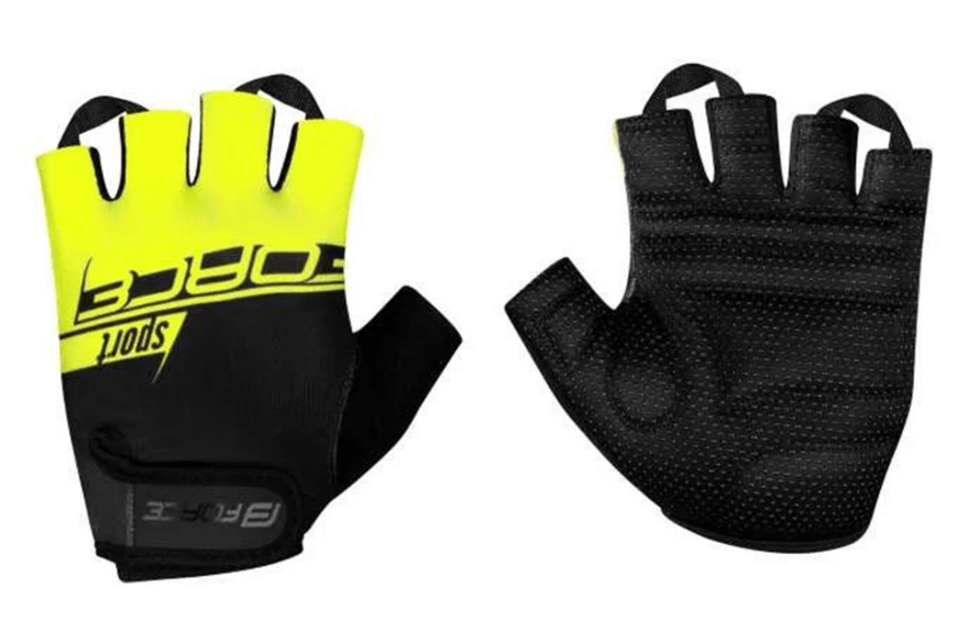 Force Rukavice Sport, Crno-žute