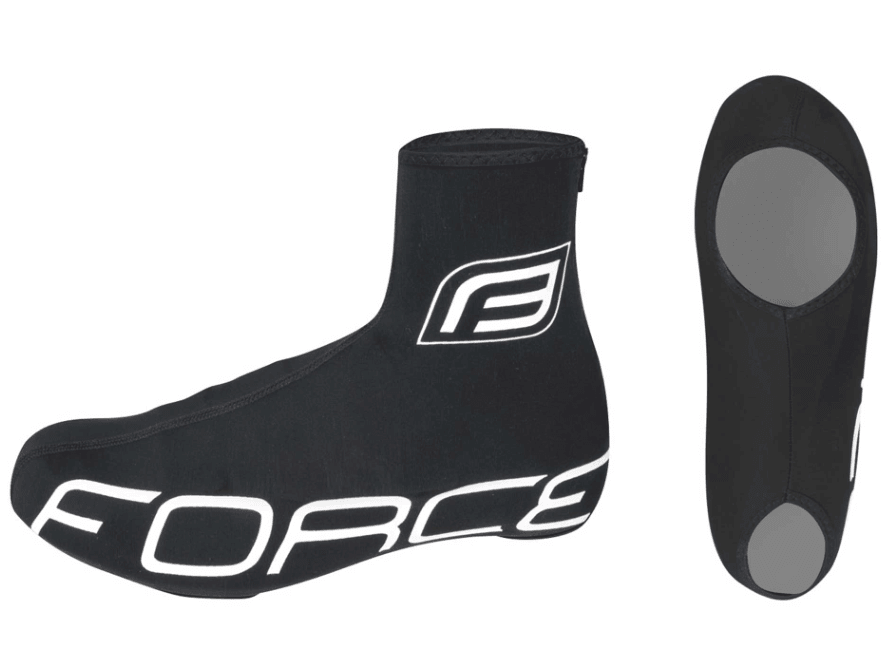Force Navlake za cipele Lycra Termo, Crne