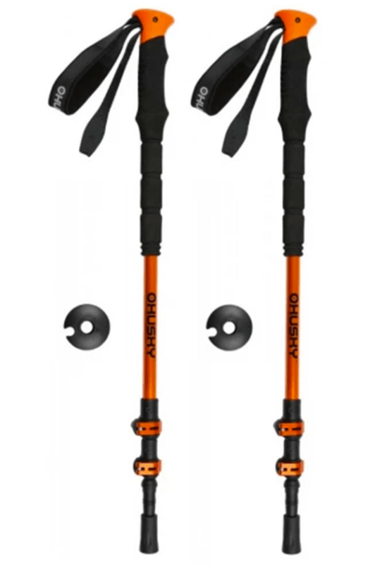 Husky Trekking štapovi za planinarenje Stork, Crno-narandžasti