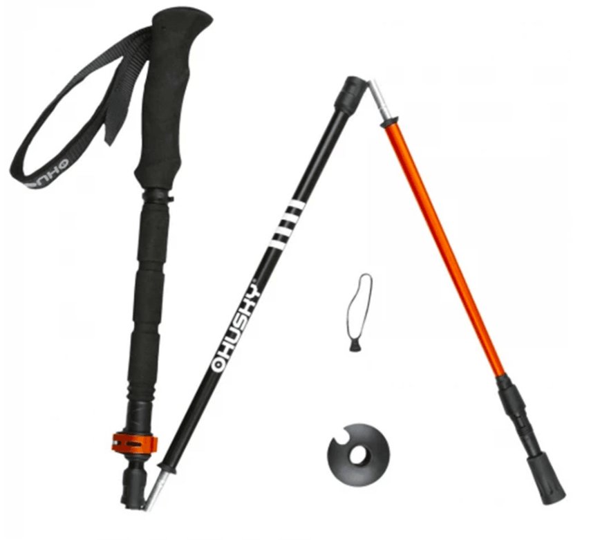 Husky Trekking štapovi za planinarenje Scrod, Crno-narandžasti