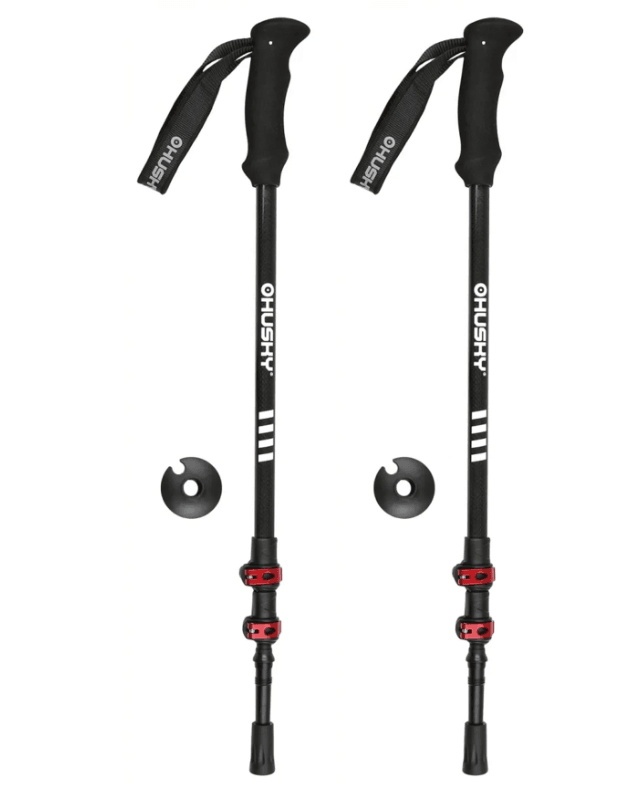 Husky Trekking štapovi za planinarenje Siris, Crni