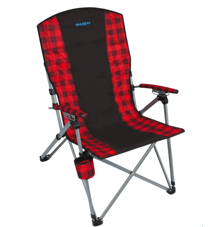 Husky Stolica Mossy, Crveno-crna