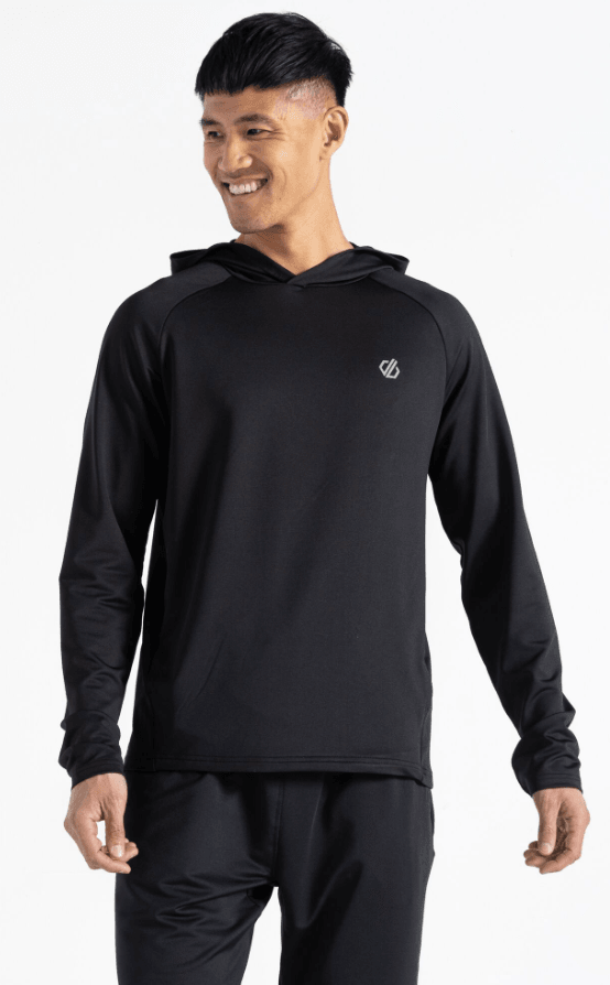 Dare2B Muška dukserica Sprinted Hoodie, Crna