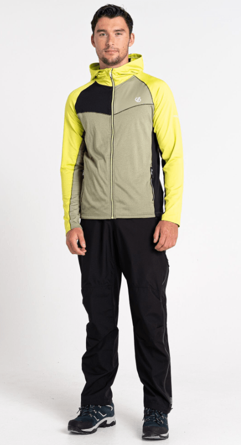 Dare2B Muška dukserica Contend Core Stretch, Bež-žuta