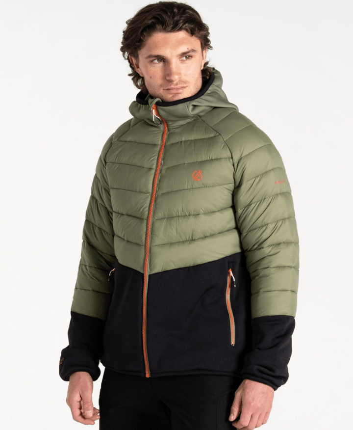 Dare2B Jakna Torrek Mountain Hybrid, Maslinasto-crna