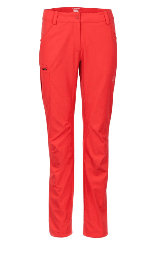 La Sportiva Ženske pantalone za planinarenje Sesvenna, Crvene