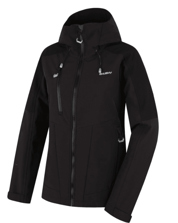 Husky Ženska jakna Softshell Seven L, Crna