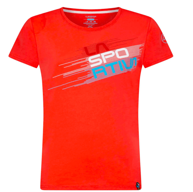 La Sportiva Ženska majica Stripe EVO, Crvena