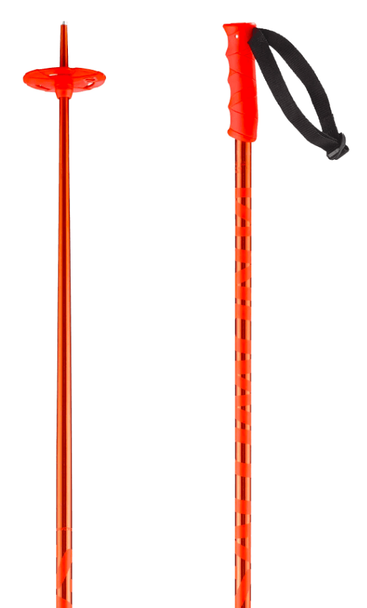 Salomon Ski štapovi Hacker Orange, Crveni