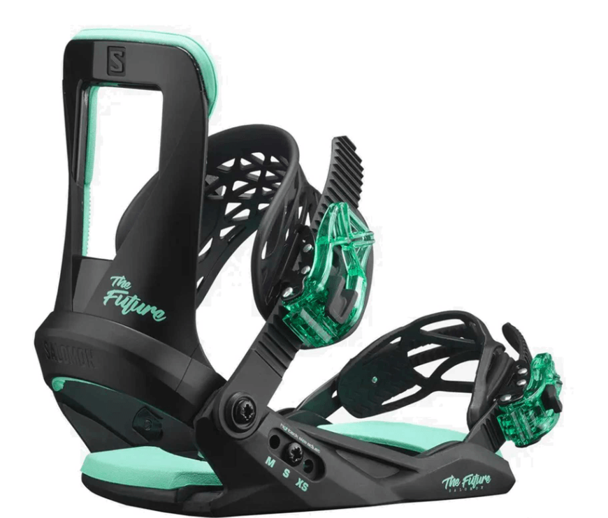 Salomon Vezovi za snowboard The Future XS/S, Crni