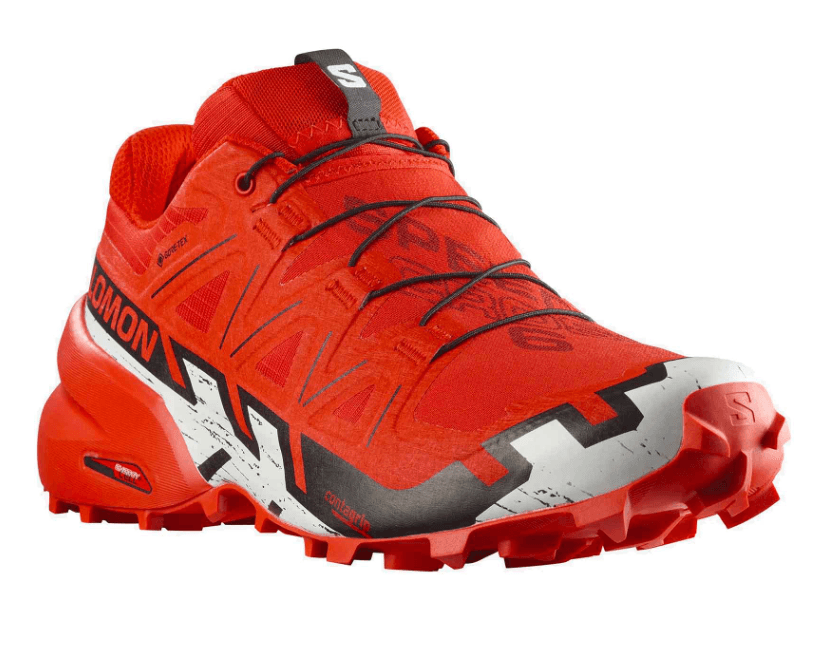 Salomon Muške patike za planinarenje Speedcross 6 GTX, Crvene